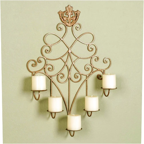 Touch of Class Laurenza Wall Candelabra Satin Gold