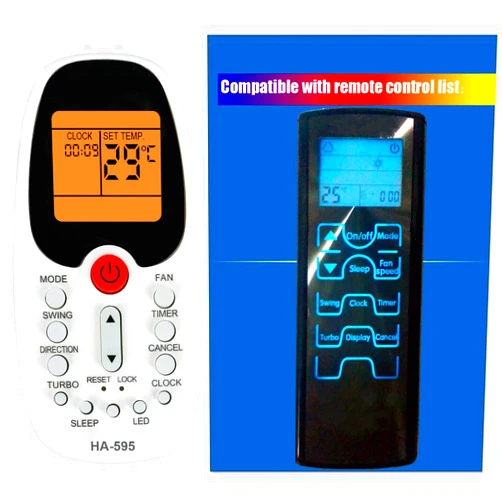 Generic Kentatsu Kic-53h Compatible for Midea Anwo Profilo Bosch Split Portable Air Conditioner Remote Control R16/bge R16b2/bge R16/bcge R16b2/bgce