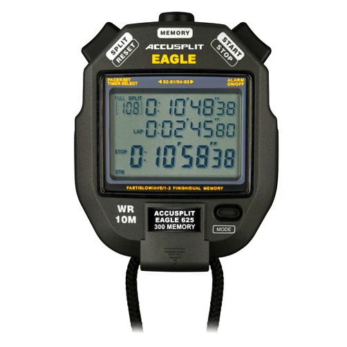 ACCUSPLIT *NEW* AE625M300 Professional Memory Stopwatch with 300 Memory