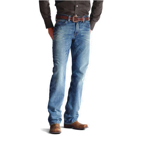 ARIAT Men's M4 Low Rise Scoundrel Boot Cut Jean