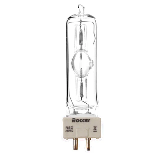 ROCCER MSD250W/2 GY9.5 Metal Halide Lamp msd250w for 250W Moving Head 8000k msd250 /2 HSD250W/80 ms Stage Light bulb msd 250 2