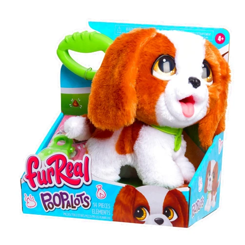 Just Play furReal Poop-a-Lots Cavalier King Charles Spaniel, Interactive Toy, for Boys and Girls, Ages 4 and Up, Kids Toys for Ages 4 Up by Just Play