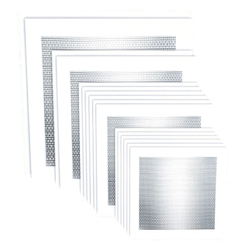 MNKNENG Drywall Repair Kit 16 PCS Aluminum Drywall Hole Patch Repair Kit 2/4/6/8 Inch Self-Adhesive Mesh Drywall Patch, Dry Wall Patch Kit for Holes Drywall Repair