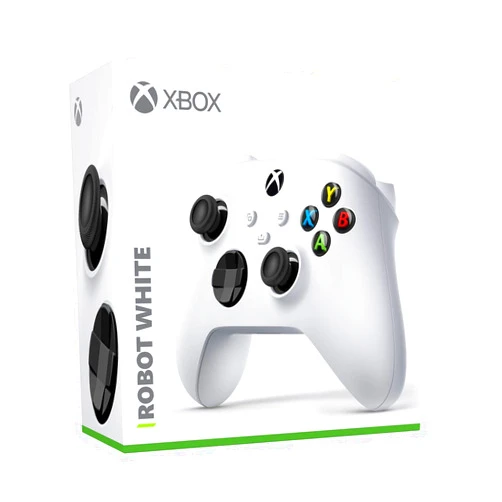 Microsoft Xbox Series S or X Wireless Controller Robot White plus VGSION battery