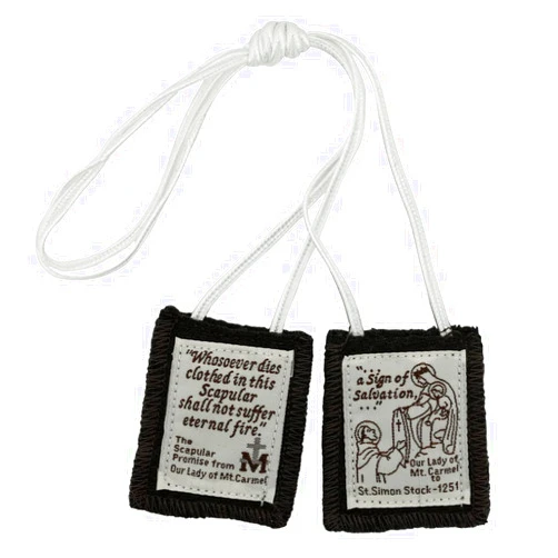 Venerare Catholic Brown Scapular | Mt. Carmel | 20