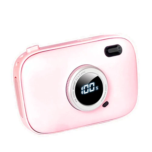 POVUD Hand Warmers Rechargeable USB, Electric Reusable Battery Powered Power Bank Handwarmer, 10000mAh Long Lasting Portable Pocket Heater, for Women, Men, Christmas
