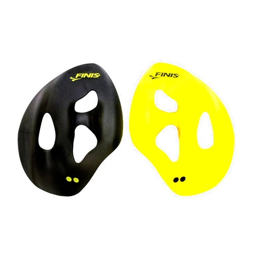 FINIS Iso Swim Training Paddle, Black Gold, Large