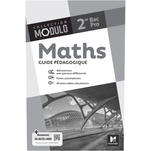 French Edition by Denise Laurent (Author), Hervé Gabillot (Author), Sarah Bouyanzer (Author), Marie-Pierre Bouteiller (Author), Fabien Auchère (Author), Ludivine Druel-Lefebvre (Author), Laurent Breitbach (Author) & 3 more Modulo - MATHS - 2de Bac Pro - Ed. 2024 - Guide pédagogique