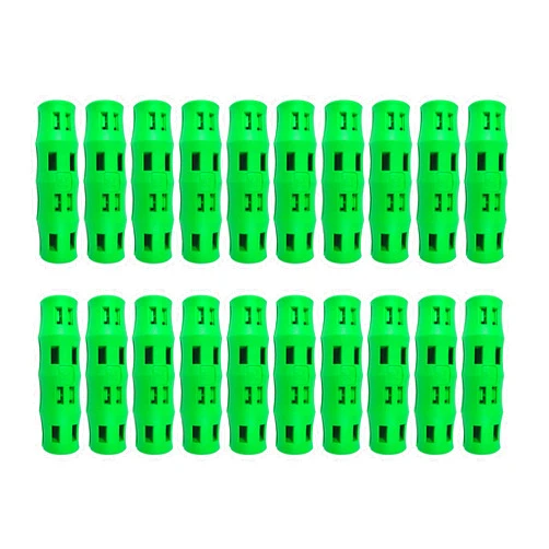 Poly Farm Snappy Grip Ergonomic Replacement Bucket Handles Green 20 Pack