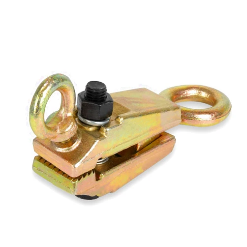 RANSOTO 5 Ton 2 Way Auto Body Clamp Frame Pulling Clamp with Self Tightening Grips for Top & Straight Repair Tool Kit