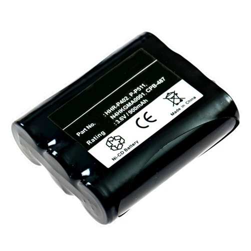 Synergy Digital Compatible Cordless Phone Battery, Works with Panasonic KX-TG5100 Cordless Phone, (Ni-CD, 3.6V, 850 mAh) Ultra Hi-Capacity, Compatible with Panasonic P-P511, Type 24 Battery