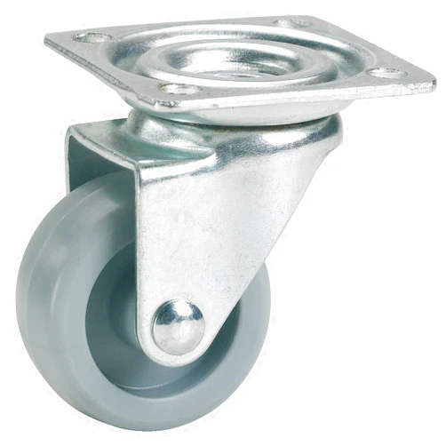 Dörner + Helmer 790130C Furniture Castor 36 x 15 mm Plastic Wheel Grey