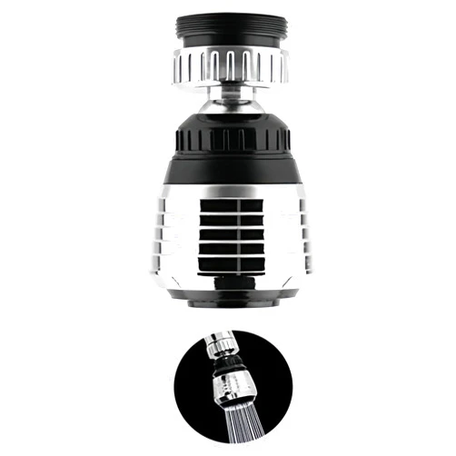 FOTN 1PCS 360 Degree Swivel Faucet Aerator Deluxe Water Saving Faucet Sprayer Water Saving Bubbler Pressurized Faucet Filter Kitchen Accessories (360 Degree, Count, 1)
