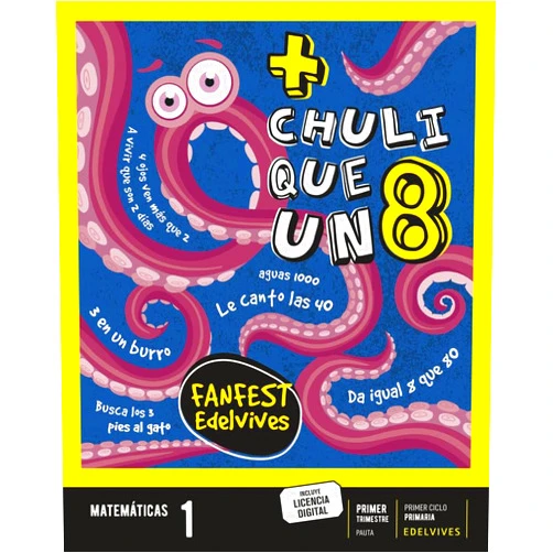 Spanish Edition by Área de Proyectos Educativos de Primaria Edelvives (Author), Mónica Calvo Gil (Illustrator), Rafael Carralón Escribano (Illustrator), Carmen Martín Ortega (Illustrator) & 2 more Proyecto: FanFest - Matemáticas 1 - Pauta. Trimestres [Castilla y León - Galicia]