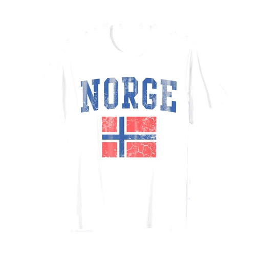 Norway Heritage Men Women Kids Youth Toddler Norge Flag Norway Norwegian Home Love Family T-Shirt