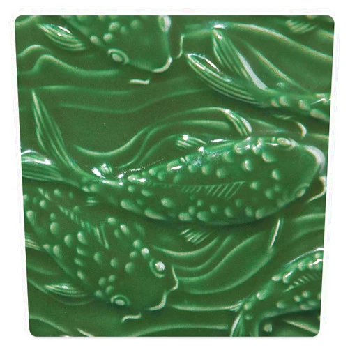 AMACO LG-40 Lead Free Liquid Gloss Glaze, Dark Green, Pint