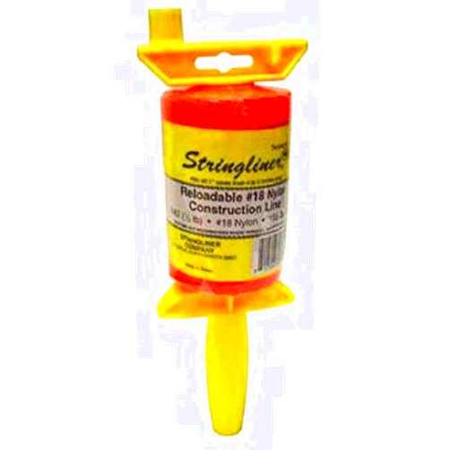 Stringliner COMPANY 25406 Twisted 540-Feet Reloadable Line Reel, Fluorescent Orange, No Size, 540 Foot