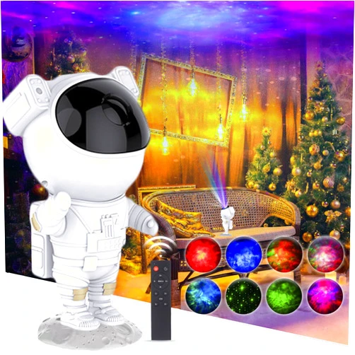 BestYiJo Astronaut Galaxy Projector, Star Projector Galaxy Light Projector for Bedroom, Starry Nebula Ceiling LED Lamp with Timer and Remote, Kids Room Decor Aesthetic for Christmas Birthdays Valentine's Day