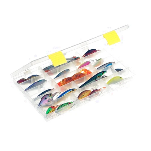 Plano 23701-00 Stowaway with Adjustable Dividers, Clear, Pack of 1
