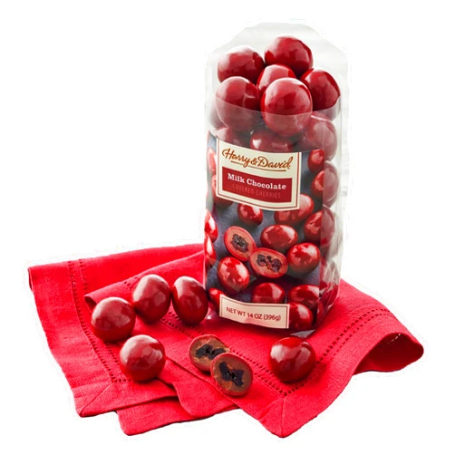 Harry & David Milk Chocolate Covered Cherries, Premium 14Oz Gift Box With Milk Chocolate & Sweet Cherries, Perfect For Any Special Occasion, Holiday Treats & Gift Giving