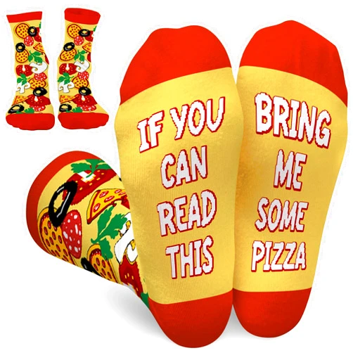 FOURSTUFF Book, Fishing, Hiking, Gamer, Camping, Pickle, Music, Foods, Ballerina, Bigfoot - Hobbies Socks for Women Men