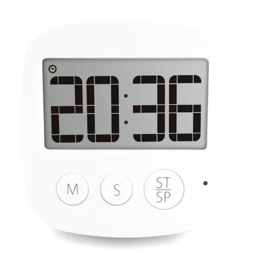 LECCER Desk Clock,Large Display Digits Timer,Kitchen Timer,Loud Alarm,Magnetic,Countup Timer,Timer for Cooking,Classroom Teaching,Bathroom,Kids,Sports,Games,Timer Stopwatch,Remind to take Medicine,Kickstand