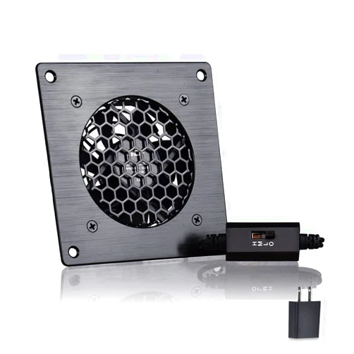 SCCCF USB Cabinet 80MM Fan Quiet Cooling Fan System 4