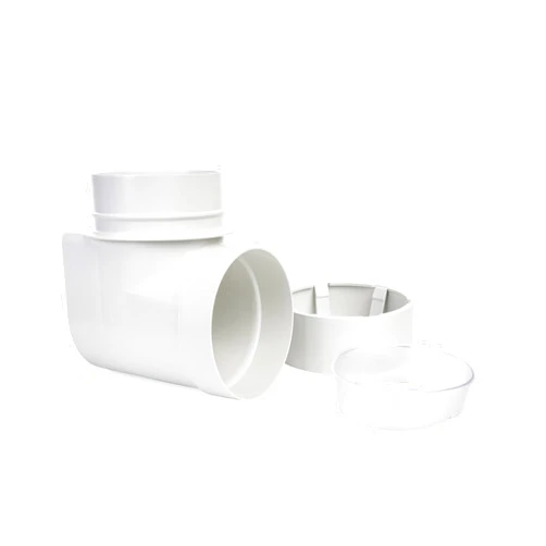ZIGGURAT PRODUCTS STV-90 Space-Saving Dryer Vent – Airtight Seal, Durable Build, Safer Hookup, Easy to Clean – Designed for Tight Spaces by Ziggurat
