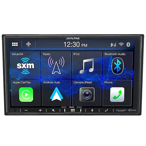 Alpine iLX-407 Shallow Chassis 7-Inch Multimedia Receiver with Apple Carplay and Android Auto