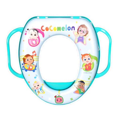 CoComelon Soft Potty Training Seat with Storage Hook, Toddlers 12M+