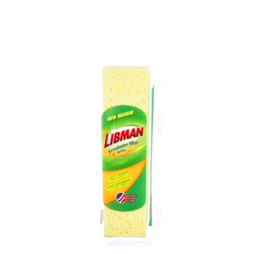 Libman Scrubster 9 in. Sponge Mop Refill 3105 (Pack of 2)