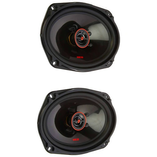 Cerwin-Vega Cerwin Vega HED Series 6x9 2 Way Coaxial Speakers - 55W RMS, 4Ω Impedance, Unmatched Sound Quality for Car Speaker System Enhancement, PEI Dome Tweeter for Enhance Car Sound H7692