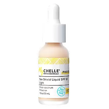 MyChelle Dermaceuticals Sun Shield Liquid SPF 50 Light, 1 Fl Oz