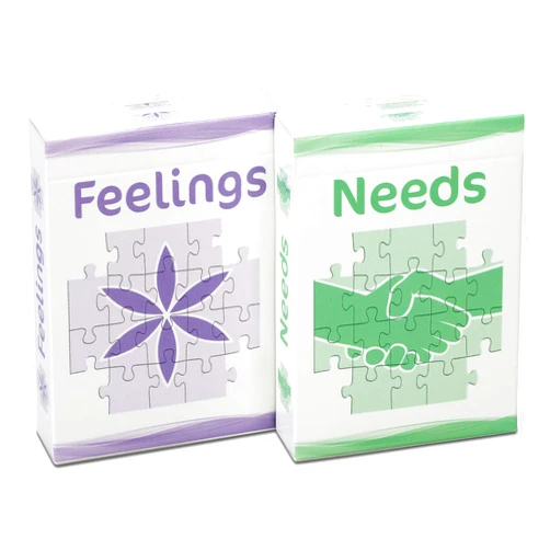 The Empathy Set: Powerful Communication Tool (Feelings and Needs Flash Cards) for Empathy and Emotional Intelligence