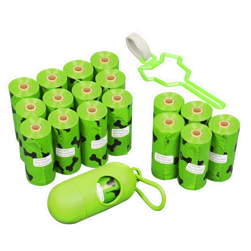 Smouatou WANG XIN Dog Poop Bags, Guaranteed Leak Proof and Extra Thick Waste Bag Refill Rolls For Dogs,Cats And Other Pets