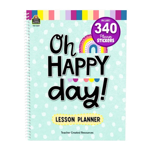 Teacher Created Resources Oh Happy Day Lesson Planner