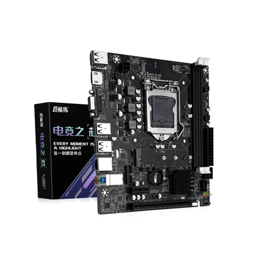 JUXIESHI SHANGZHAOYUAN H61C ITX Motheboard LGA 1155 for Intel 2th/3th Gen CPUs, DDR3 Desktop RAM MAX 32GB Memory, PCI-E 2.0, SATA(NGFF)/NVME M.2 Slot, SATA 3Gb/s, USB 2.0, HDMI-Compatible/VGA