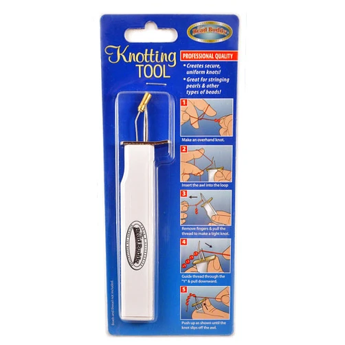 Bead Buddy Professional Quality Knotting Tool - Create Tight Knots for Your Jewelry - Consistent and Professional Knotter - Bead and Pearl Knotting Tool