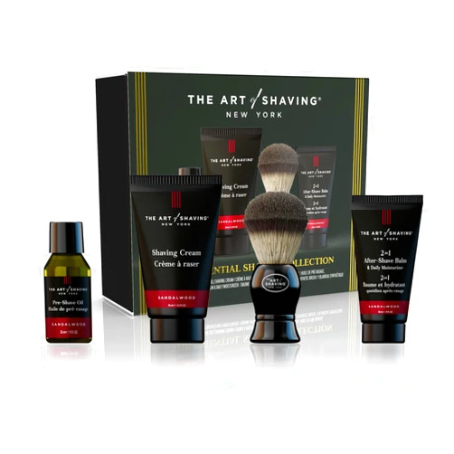 The Art of Shaving Sandalwood 4-in-1 Trial Kit & Gifted Groomer Kit – Protects Against Irritation and Razor Burn – Hydrates and Nourishes Dry Skin