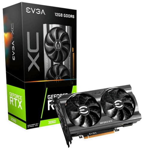 EVGA Geforce Rtx 3060 Xc Gaming (12Gb Gddr6/Pci Express 4.0/1882Mhz/15000Mhz), 12G-P5-3657-KR