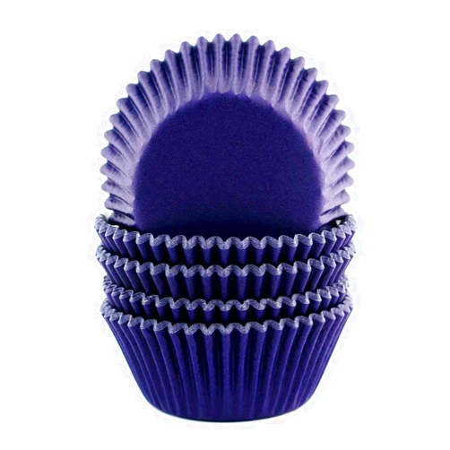 Eoonfirst Standard Size Cupcake Liners 100 Pcs (Navy Blue)