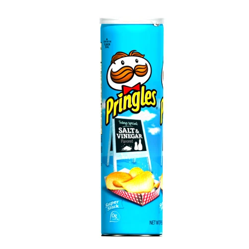 Pringles Potato Crisps Super Stack, Salt & Vinegar, 6.38-Ounce Tubes (Pack of 14)
