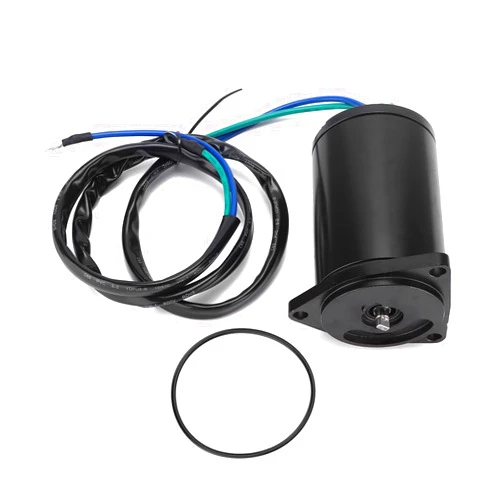 Akozon Tilt Trim Motor 69J-43880-00 Power Tilt Trim Motor Aluminum Alloy Replacement for Yamaha F200 F225 F250 LF200 200-250 H.P.