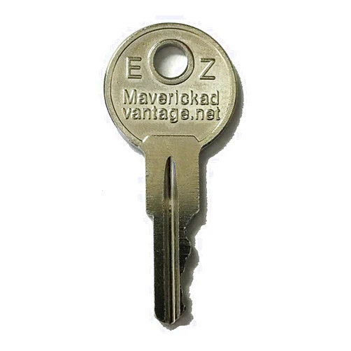 Generic E-Z-GO Golf Cart Keys (Set of 2) - Works with TXT, RXV - Powder Coated Finish - Electric Operation