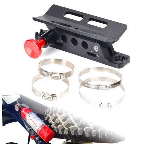 Goldfire Universal Vehicle Adjustable Quick Release Roll Bar Fire Extinguisher Mount Holder Brackets , Fire Extinguisher Mount for Car UTV