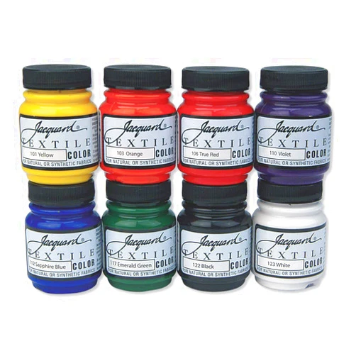 Jacquard Textile 8 Color Set