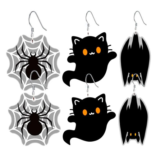 BooNique FOR MY UNIQUE BOO Halloween Earrings, Costume Accessories, Halloween Party Favors, Haloween Gifts