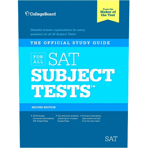 By The College Board (Author) The Official Study Guide for ALL SAT Subject Tests, 2nd Edition