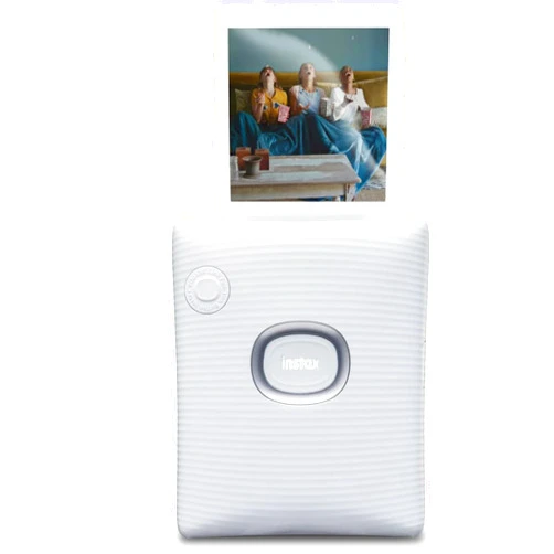 Fujifilm Instax Square Link Smartphone Printer- Ash White