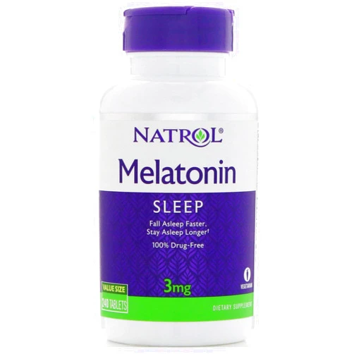 Natrol Melatonin - 3 mg - 240 Tablets